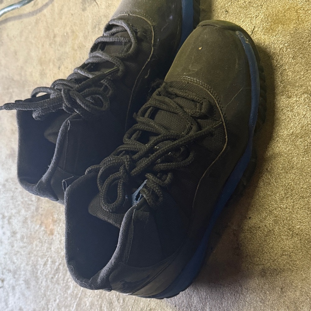 Black and Blue Men's Shoes
